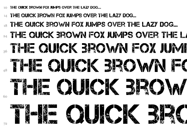 Capture it font waterfall